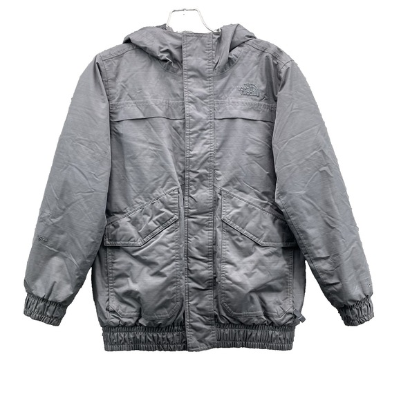 North Face Goose Down Dryvent 550 Puffer Jacket Youth Medium Outdoor Camp Winter - Picture 1 of 15